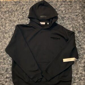 Essentials Men's Charcoal Hoodie